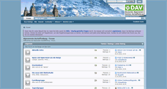 Desktop Screenshot of forum.alpenverein-aschaffenburg.de