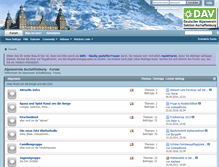Tablet Screenshot of forum.alpenverein-aschaffenburg.de